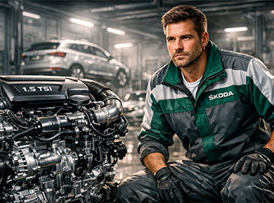 Двигатели для Skoda